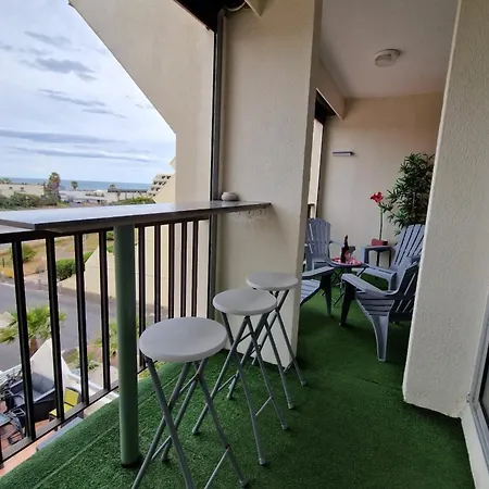 Cap D'agde Naturiste Héliopolis F61 Vue Agde